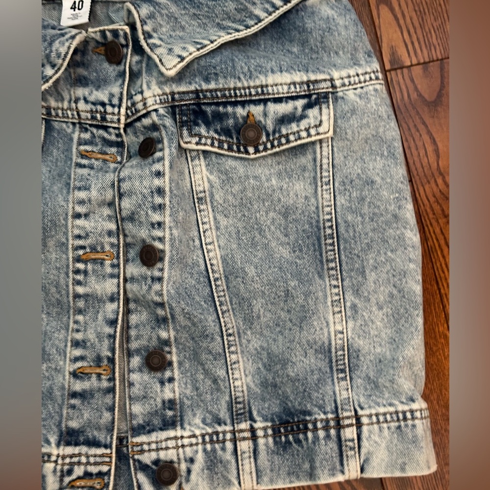 Moschino Washed Denim Mini Skirt - Picture 3 of 4